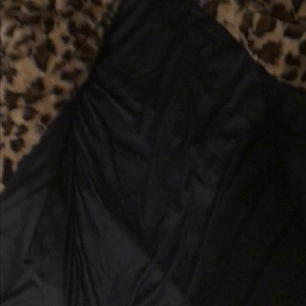 Leopard Print Notch Color Faux Fur Coat - Picture 8 of 8